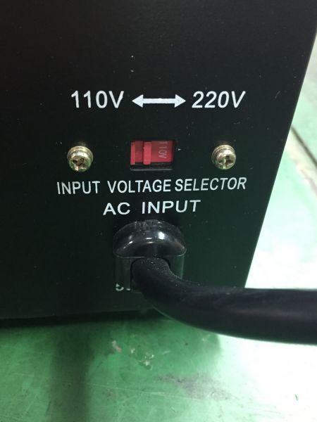 Transformer voltage selector